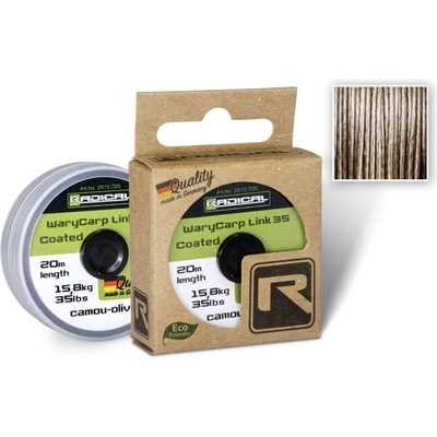 Radical šňůra WaryCarp Link Coated 35 20m 0,8mm 15,8kg