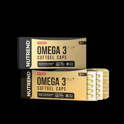 Nutrend Omega 3 Plus 120 kapsúl