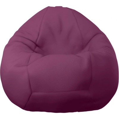 PUFRELAX Пуф, круша, 520л. , Nirvana Gigant - Panama Magenta, Водоустойчив, Перящ се калъф, Пълнеж от Полистиролни перли, 8202 (PUF-G-NGG-PEX-MAG)
