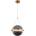 ELMARK Splendor led ПЕНДЕЛ 9w 3000k, МЕСИНГ+ОПУШЕНО СИВО (955splendor930bsg)