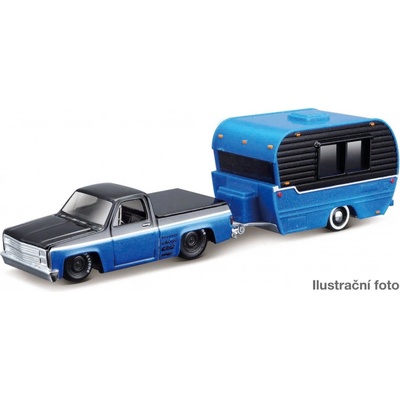 Maisto Design Tow & Go 1962 Chevrolet Biscayne Wagon Classic Craft 1:64