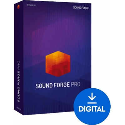 MAGIX SOUND FORGE Pro 18 (Digitálny produkt)