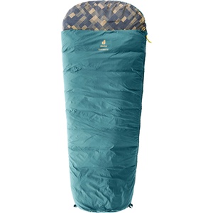 Deuter Overnite тъмнозелено, оранжево 190 см- ляв цип (3721023-1368) Спален чувал