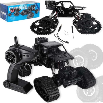 RC terénne auto Rock Crawler 4x4 2v1 – čierne