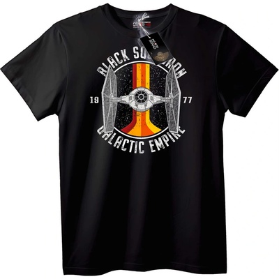 NOONEBRAND Тениска Star Wars Черен ескадрон - M, Black