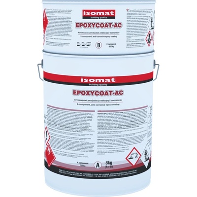 EPOXYCOAT - 2-zložkový, epoxidový náter 8 kg Šedá RAL 7040