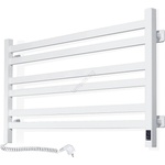 Navin Електрически кърпосушител с термостат AVANGARD 181 W 50x90 см, бял, ляв (NV0023)