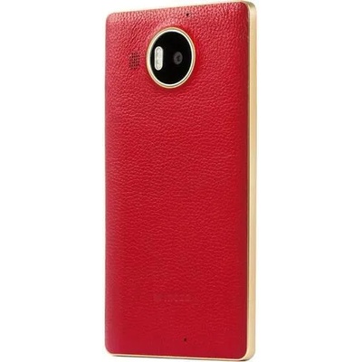 Nokia Ms lumia 950xl leather back (ms lumia 950xl back cover r/g)