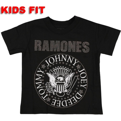 ROCK OFF детска тениска Ramones - Presidential Seal Embellished - ROCK OFF - RATS56BB