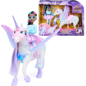 Spin Master Игрален комплект Spin Master Unicorn Academy - Лейла и Глетчер, със звук и светлина (6076170) - ozone