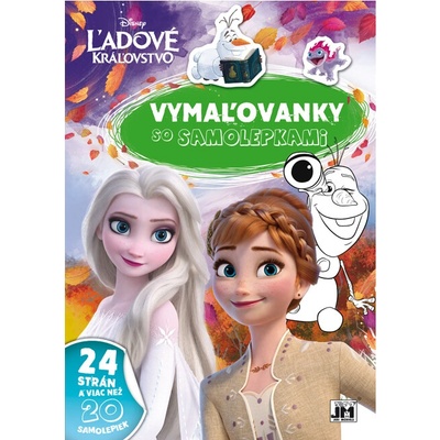 Vymaľovánky A4+ JM Frozen