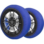  Текстилни вериги за сняг Streetech - син цвят - размер S - 2бр