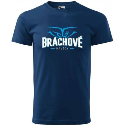 1 samotné tričko BRÁCHOVÉ navždy Půlnoční modrá