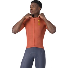 Castelli Drittone Logo jersey Paprika/ Mango mojito