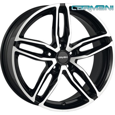 Carmani 13 8x18 5x112 ET35 black polished