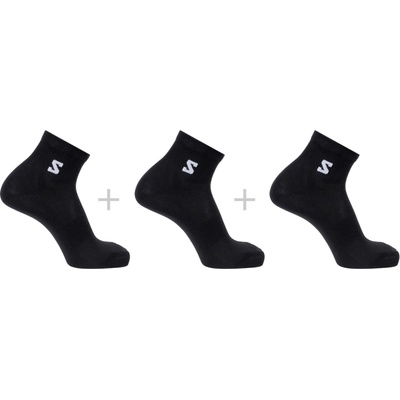 Salomon Everyday Lite Quarter 3-Pack LC2911700 black