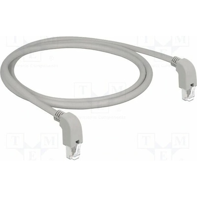Delock 85868 Patch S/FTP Kat: 6 Cu 1m šedý