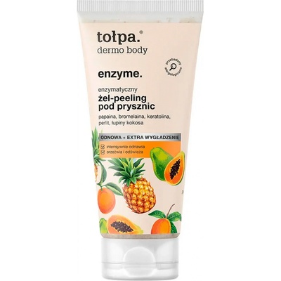 Tołpa Dermo Body Enzyme enzymatický sprchový gel 200 ml