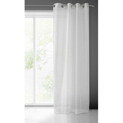 ZÁCLONA SYLVIA 135X250 CM BIELA
