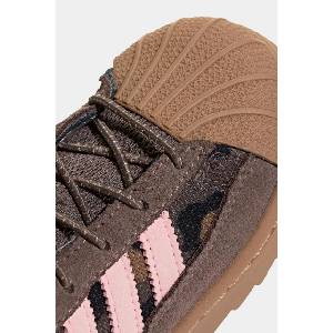 adidas Originals боти с връзки за деца SUPERSTAR WINTER TREK