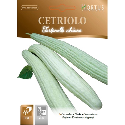 Hortus Краставици тип Крокодилки Светли Tortarello chiaro