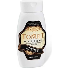 Tomfit masážny olej hrejivý 250 ml