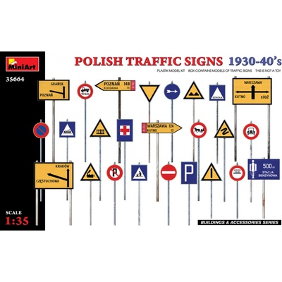 MiniArt Polish Traffic Signs 1930–40's 1:35