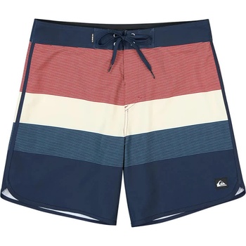 Quiksilver Бански гащета Quiksilver Surfsilk Scallop 18´´ swimming shorts - Blue (Dark Navy Tijuana)