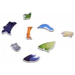 Jokomisiada Magnetic board 2in1 magnetic puzzle animal drawing board ZA5157