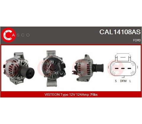 Generátor CASCO CAL14108AS