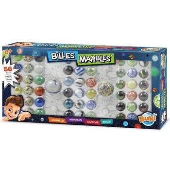 Buki France БУКИ стъклени топчета, комплект 56 бр (bukipm856)