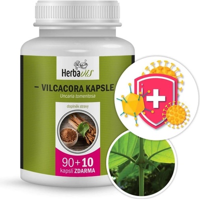 Naturway Vilkakora vilcacora kočičí dráp 100 kapslí