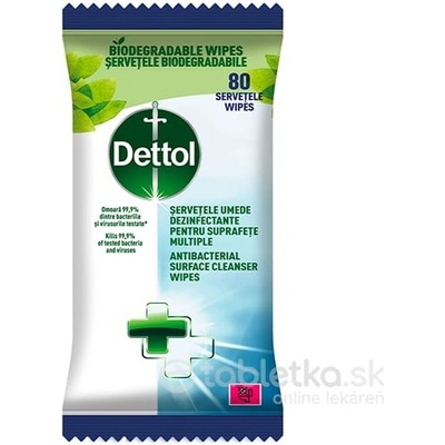 Dettol antibakteriálne obrúsky na povrchy 84 ks