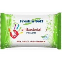 Fresh´n soft antibakteriálne vlhké utierky 60 ks