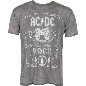 ROCK OFF мъжка тениска AC/DC - Cannon Swig - ROCK OFF - ACDCBO02MC