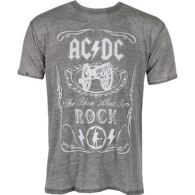 ROCK OFF мъжка тениска AC/DC - Cannon Swig - ROCK OFF - ACDCBO02MC