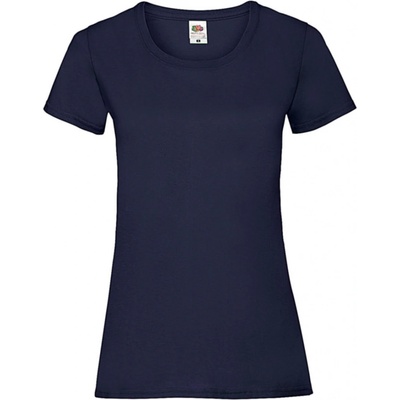 Fruit of the Loom Ladies Valueweight T námořní modrá