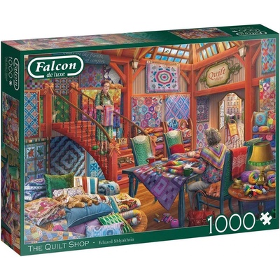 Falcon - Puzzle The Quilt Shop 1000 - 1 000 piese