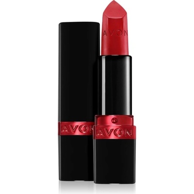 Avon Ultra Creamy vysoce pigmentovaná krémová rtěnka Red Supreme 3,6 g