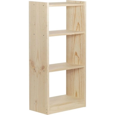 Astigarraga Gala Policová skříň 120,7 x 49,6 x 25 cm borovice GAL450.99