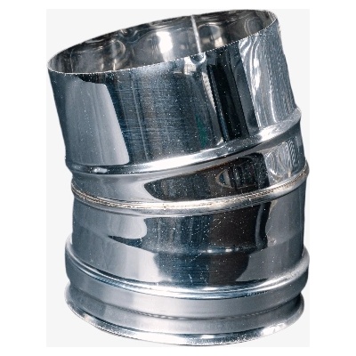 ArtKamin Димоотводно коляно инокс 15° - Ф250 (ki15bi)
