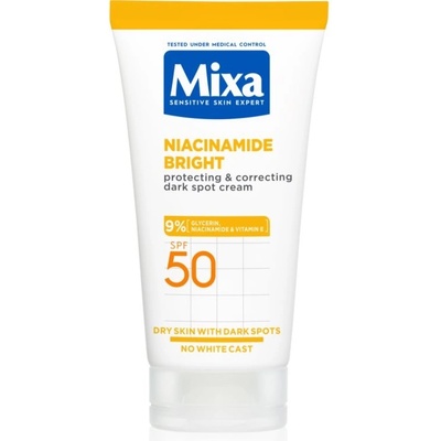 Niacinamide Bright Ochranný a korekční krém proti tmavým skvrnám SPF 50 50 ml