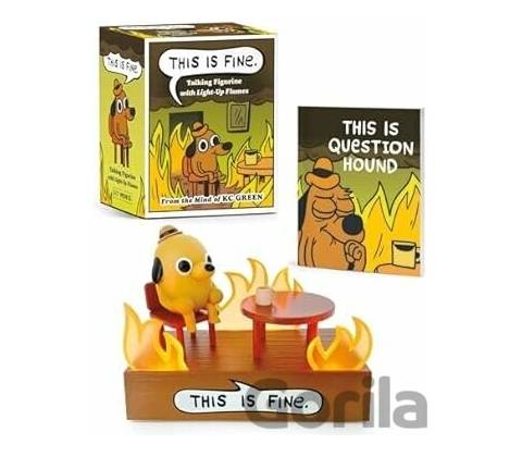 THIS IS FINE TALKING FIGURINE