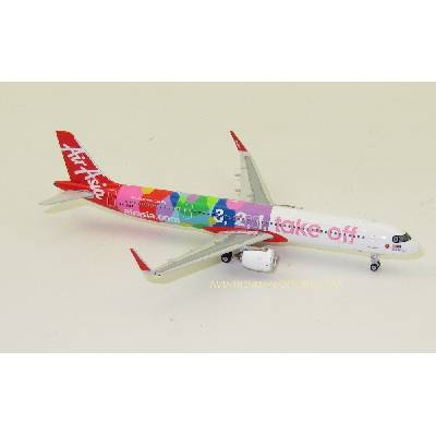 Phoenix A321-251NX AirAsia 3,2,1 take-off Colors 1:400