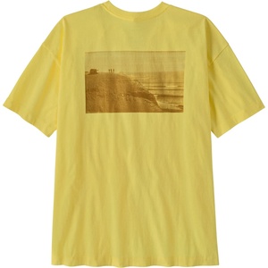 Patagonia Дамска тениска Patagonia Women's Water People Spotter Oversized T-Shirt - Lemon Zest (916-6175-0112)