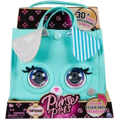Spin Master Purse Pets: Интерактивна чанта - Випуч - куче (6066781)
