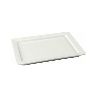 Porcelánová gastronádoba polovičná 32,5 x 26,5 cm, biela 100032299