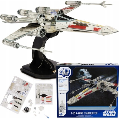 4D BUILD 3D Puzzle Star Wars: Stíhačka X-Wing 160 ks – Zboží Dáma