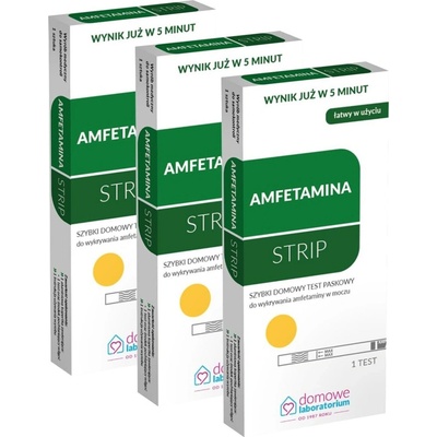 Hydrex Amfetamina Stripe Drogový test 3 ks