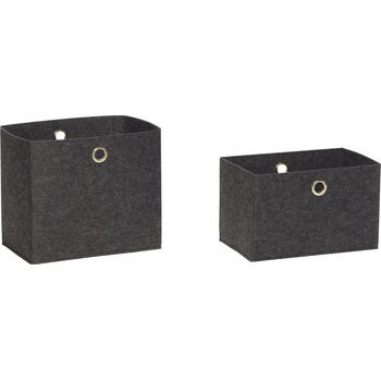 Hübsch Панер Hübsch филц сив 2 бр (680602)